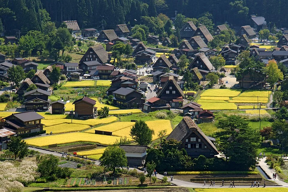 Shirakawa-go vesnice